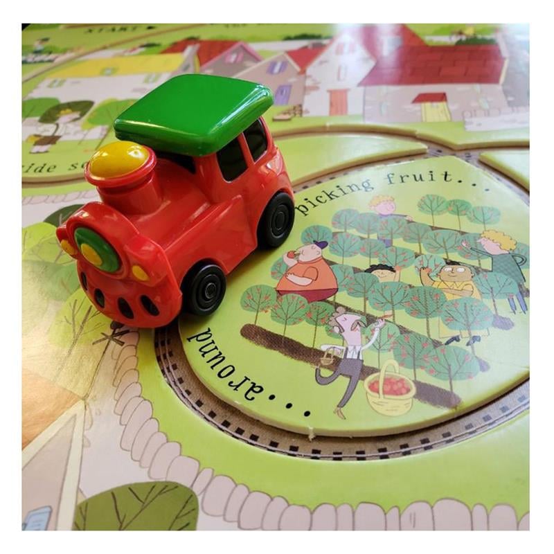 PULL BACK BUSY TRAIN BOOK / USBORNE / İnteraktif/Aktiviteli Kitaplar