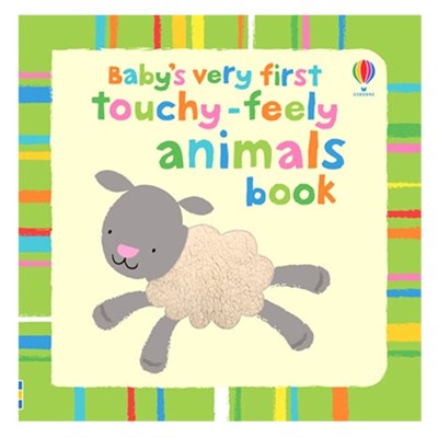 BABY'S VERY FIRST TOUCHY-FEELY ANIMALS Çocuk Kitapları Uzmanı - Children's Books Expert