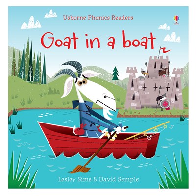 GOAT IN A BOAT - USBORNE PHONICS READERS Çocuk Kitapları Uzmanı - Children's Books Expert