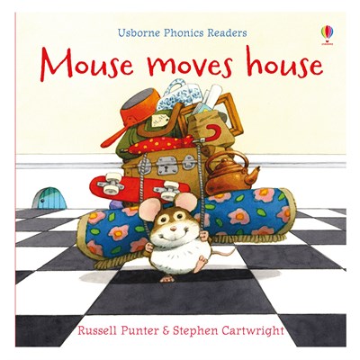 MOUSE MOVES HOUSE - USBORNE PHONICS READERS Çocuk Kitapları Uzmanı - Children's Books Expert