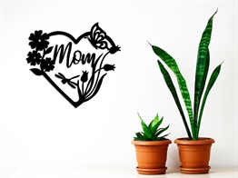 Anneler Günü Hediyesi, Mom ve Kalp