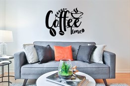Coffee Time Duvar Dekoru
