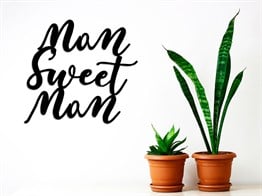 Mom Sweet Mom Yazılı Duvar Dekoru