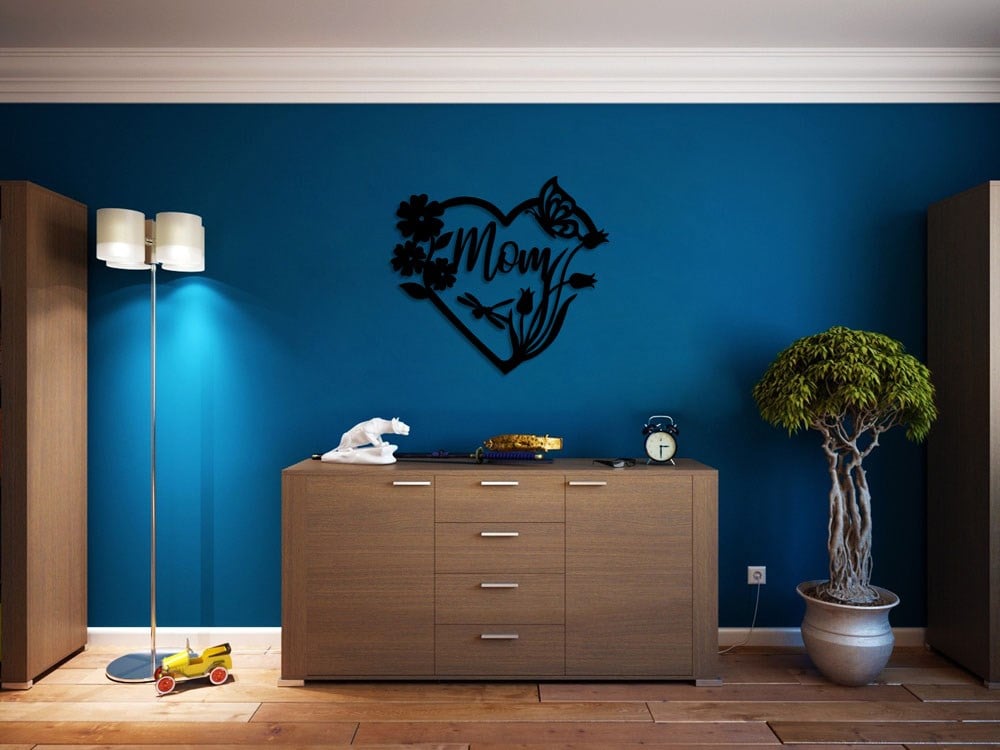Anneler Günü Hediyesi, Mom ve Kalp