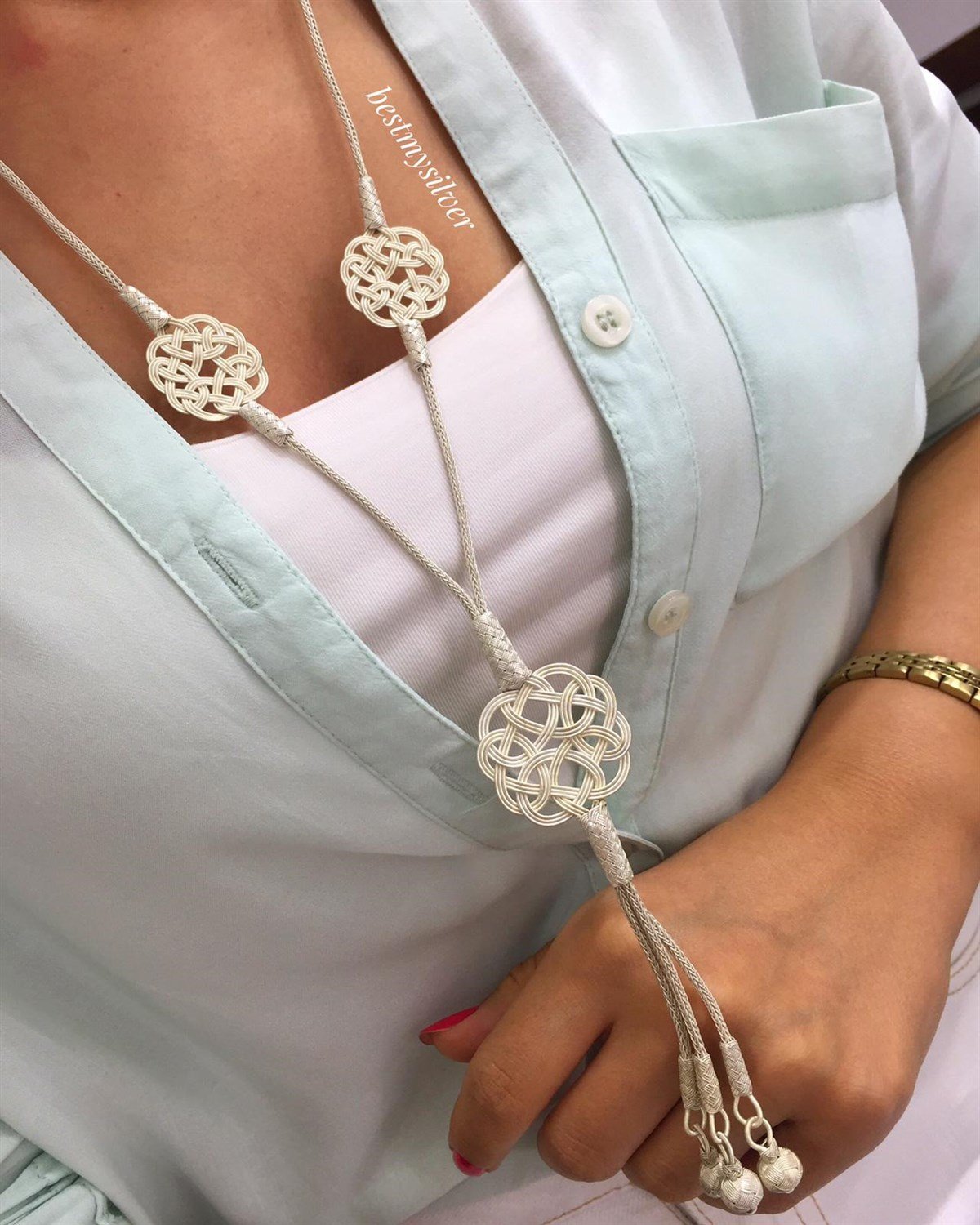 Aşk Düğümü Kazaziye Kolye