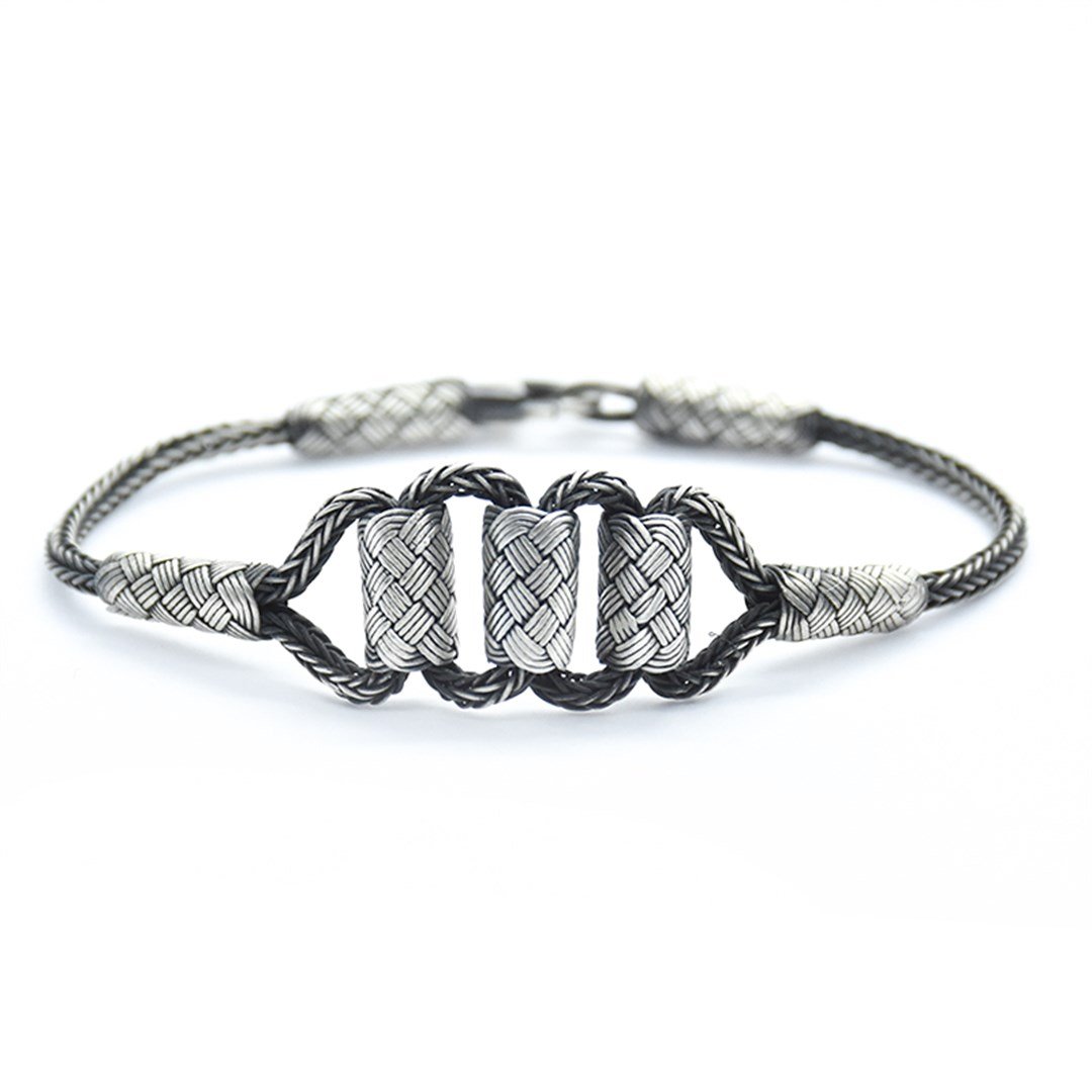 Gümüş Kazaziye Bileklik