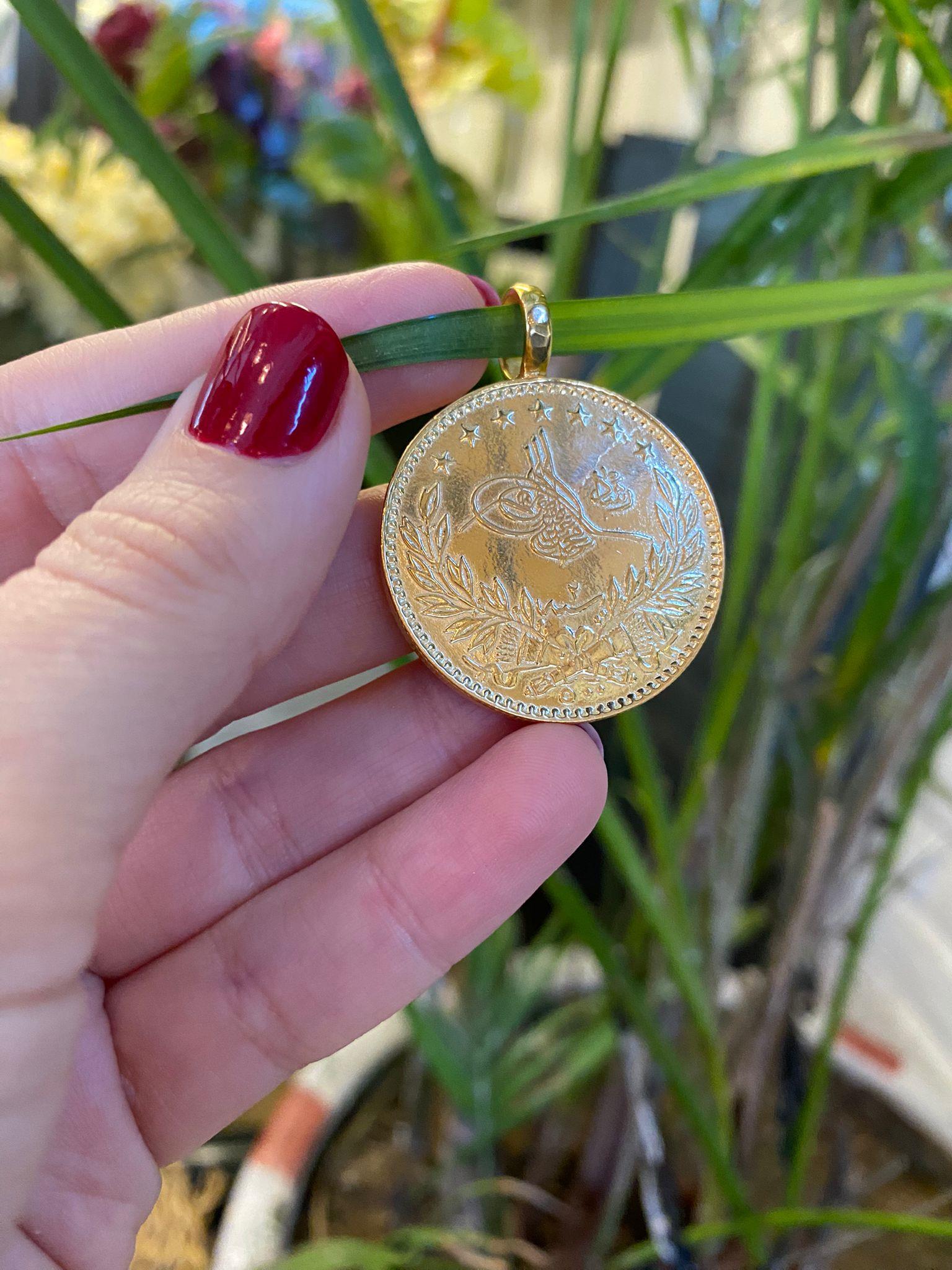 Kadın 925 Ayar Gümüş Beşibirlik Kolye Ucu