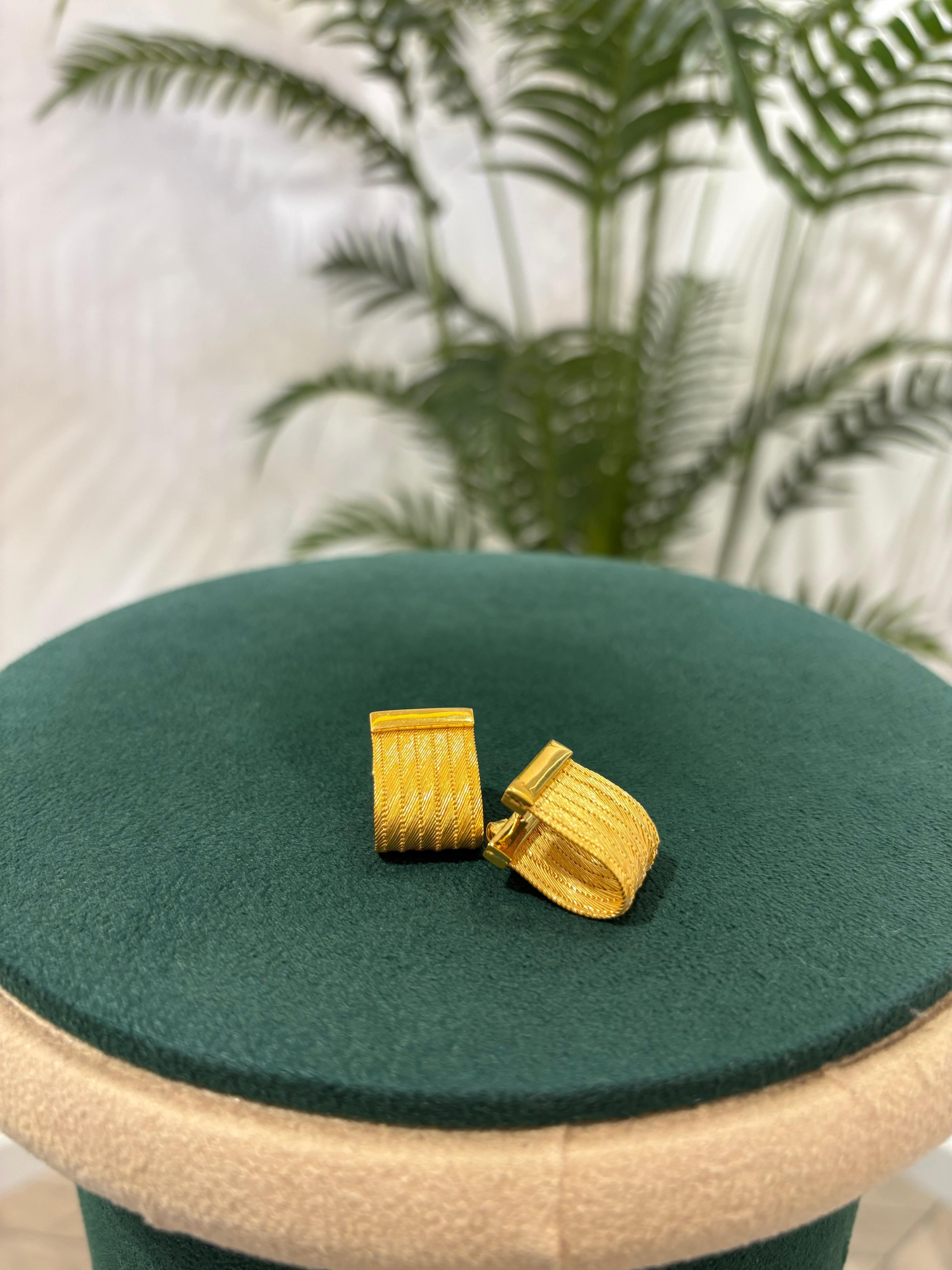 Kadın Gümüş 7 Sıra Trabzon Hasır Küpe 3634