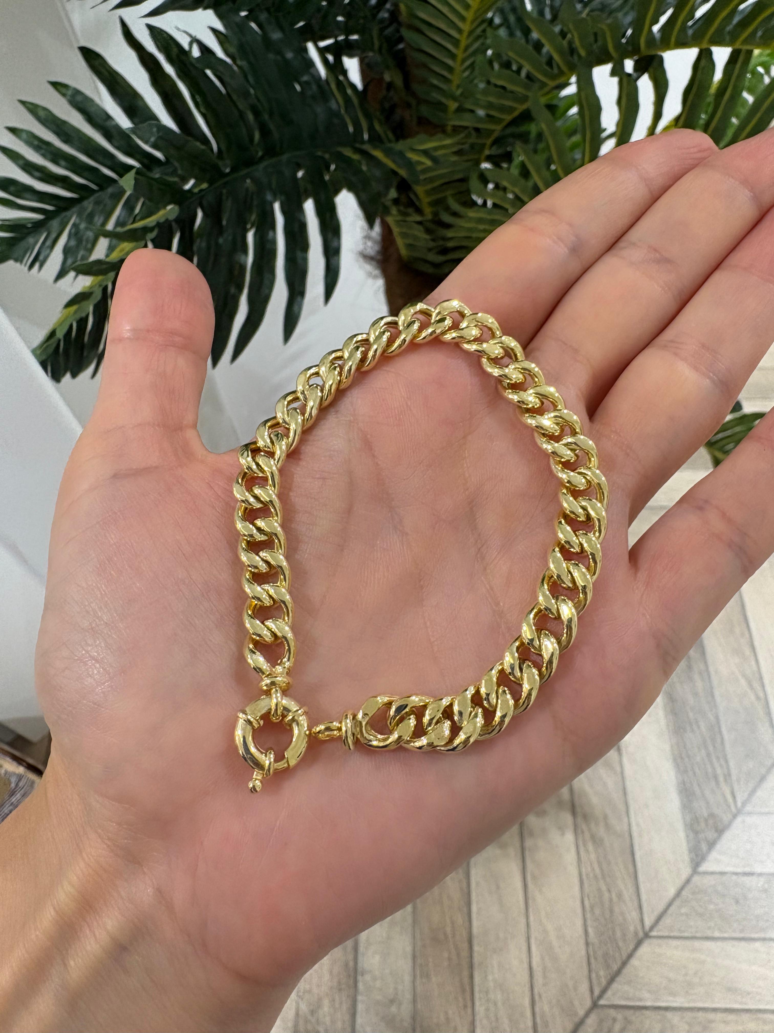 Kadın Gümüş Gold Gurmet Bileklik