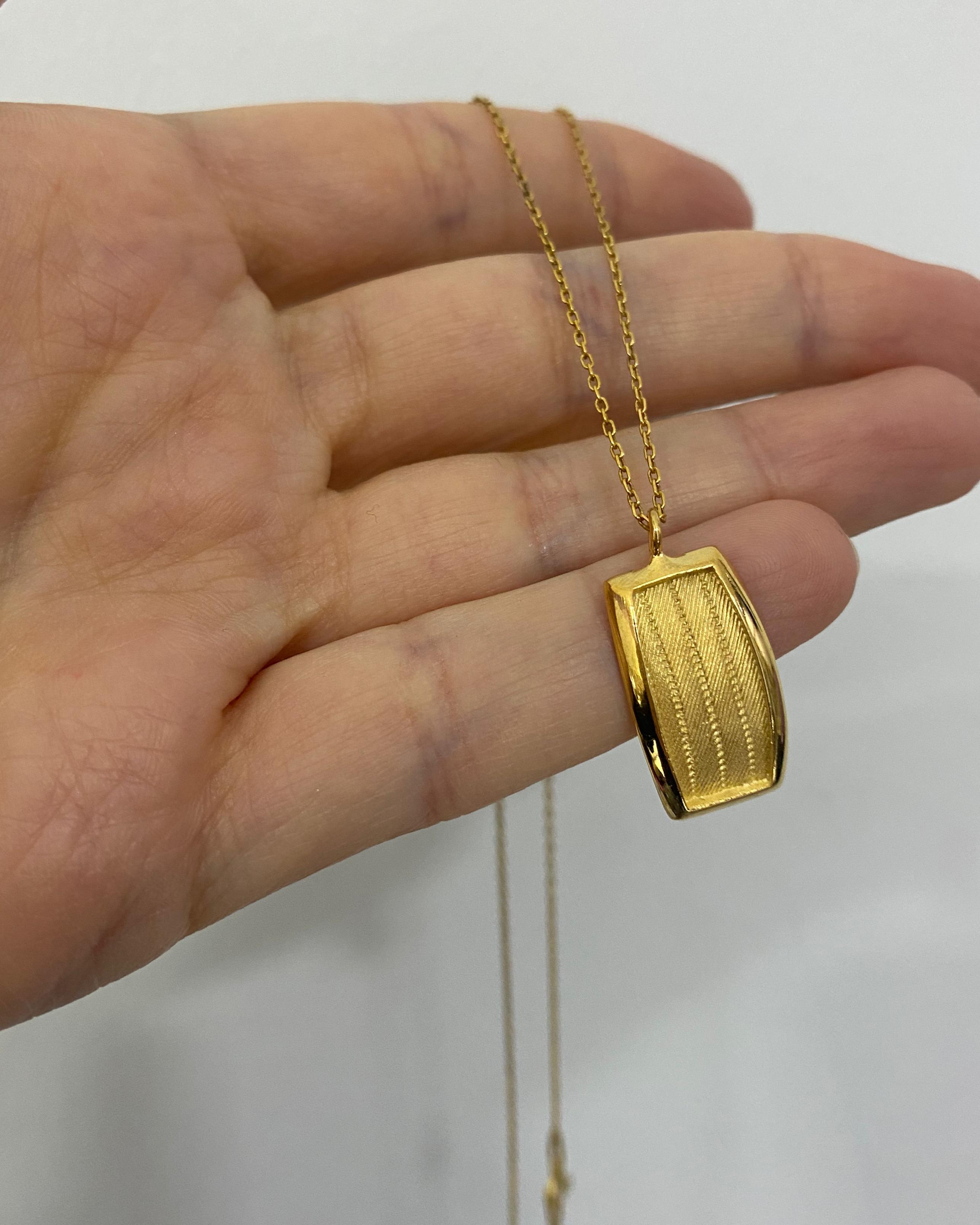 Kadın Gümüş Klasik Tokalı Hasır Kolye