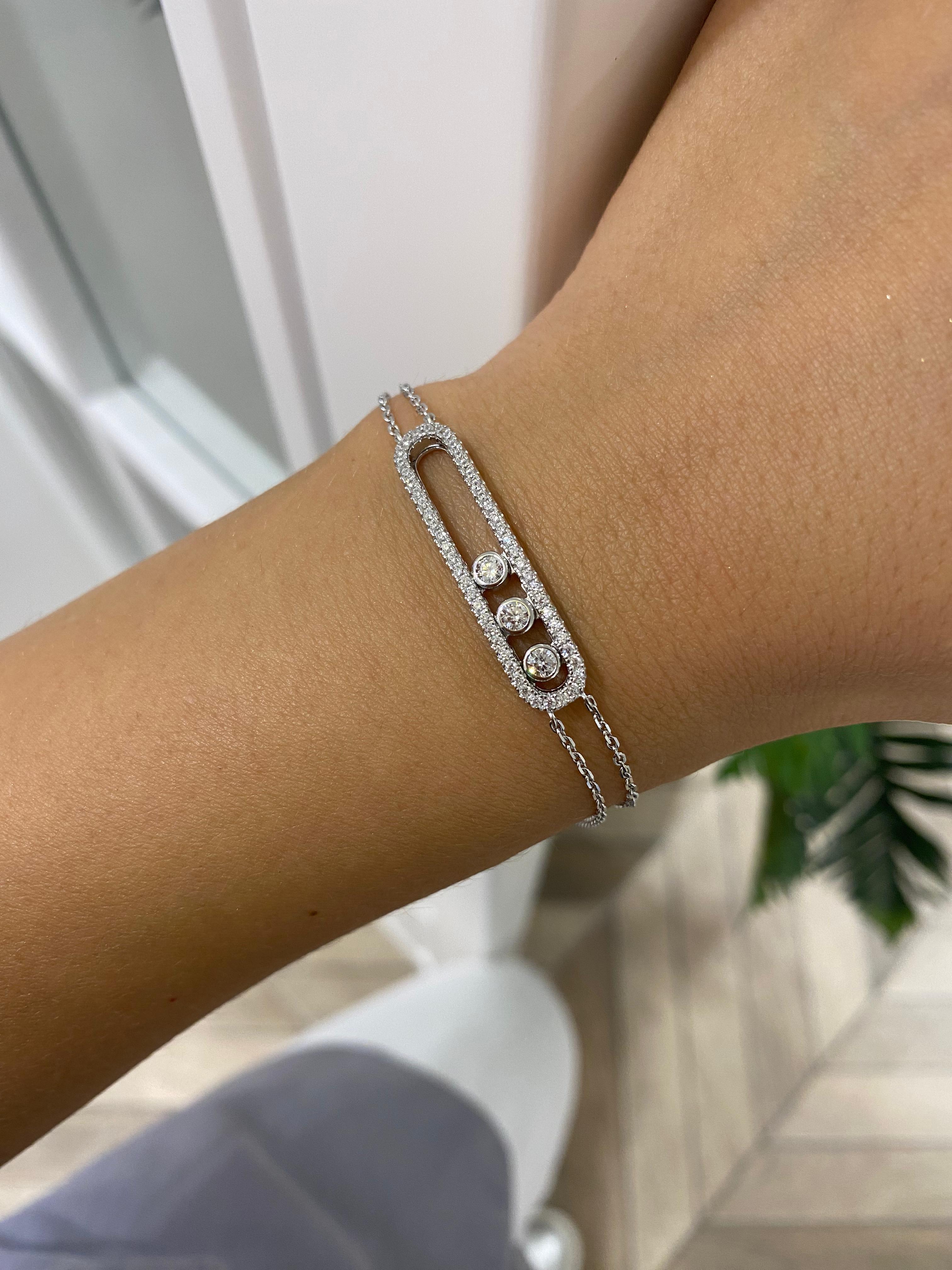 Kadın Gümüş Tek Taşı Trend Bileklik