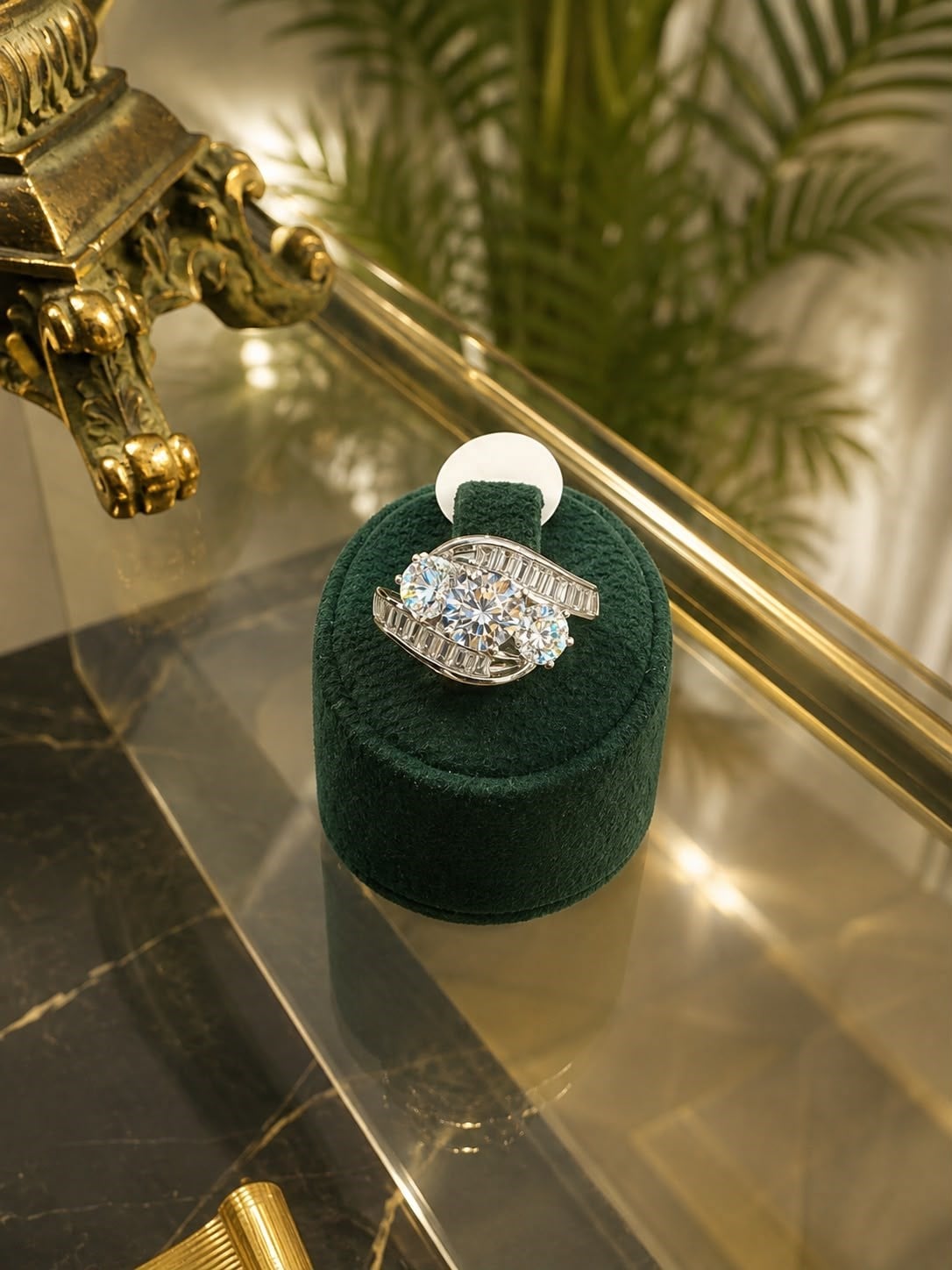 Kadın Gümüş Tria Yüzük