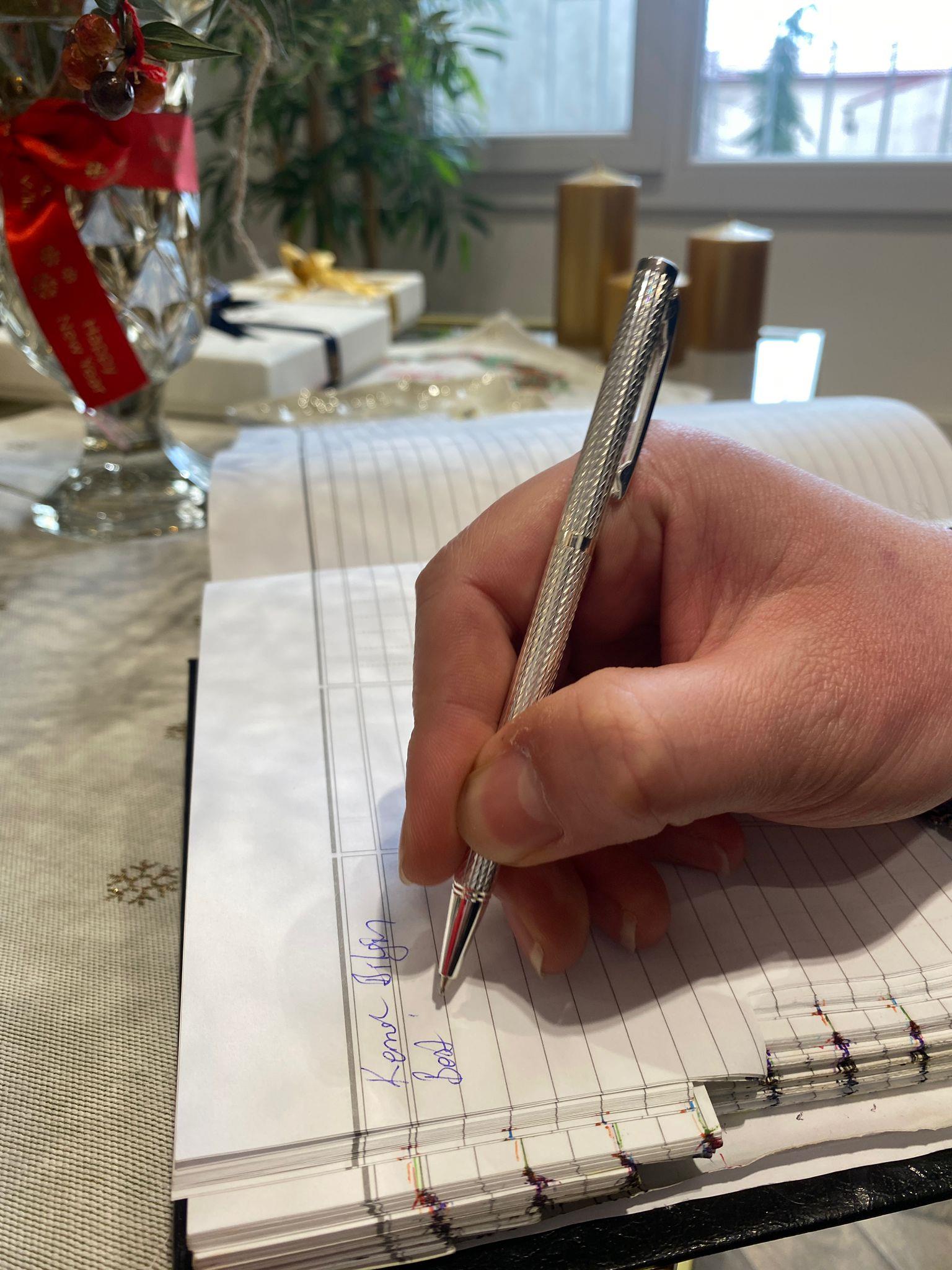 925 Ayar Gümüş Tükenmez Kalem