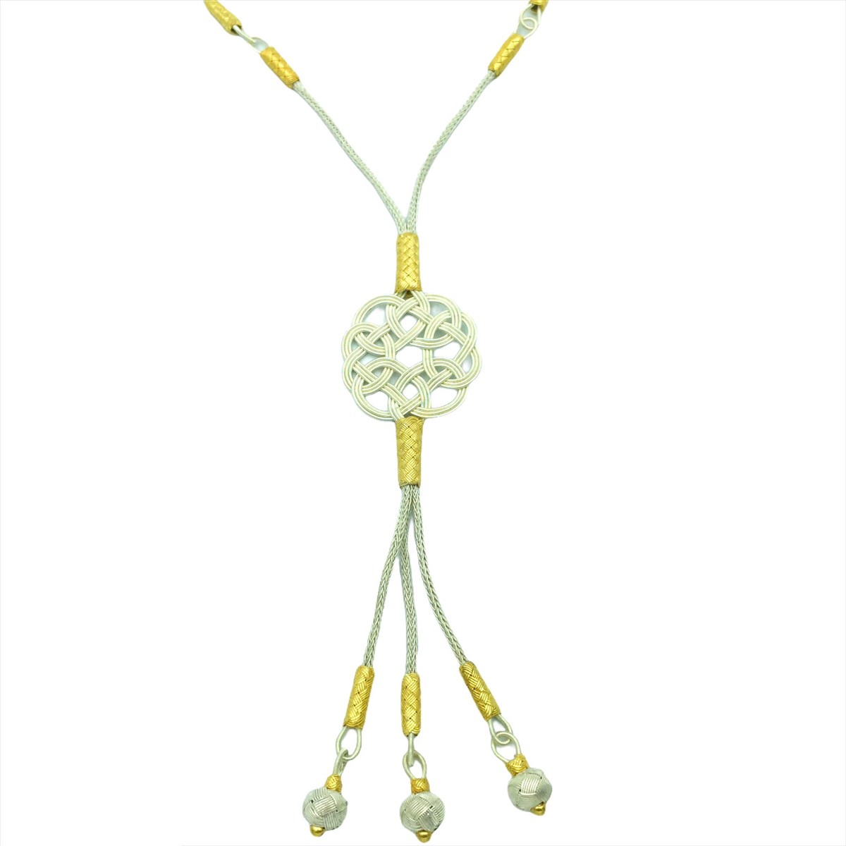 Aşk Düğümü Çift Renkli Kolye