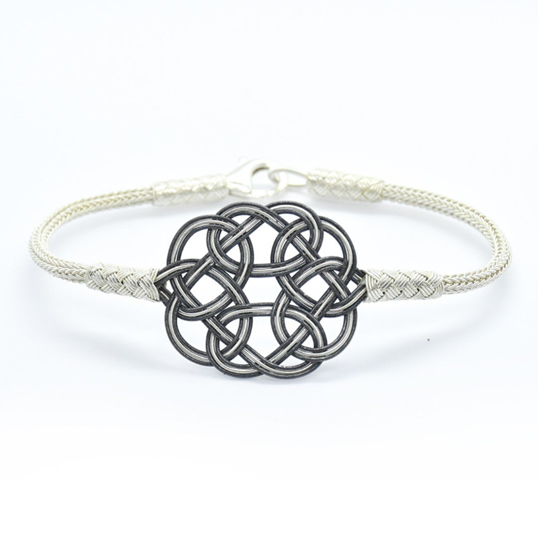 Çift Renkli Aşk Düğümü Bileklik