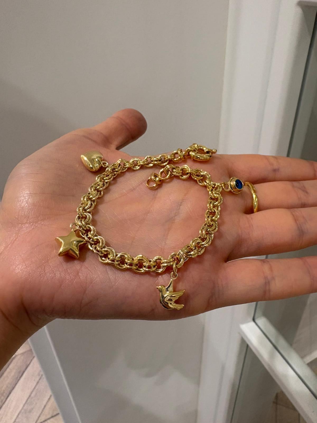 Kadın Gümüş Doc Şans  Bileklik 2 