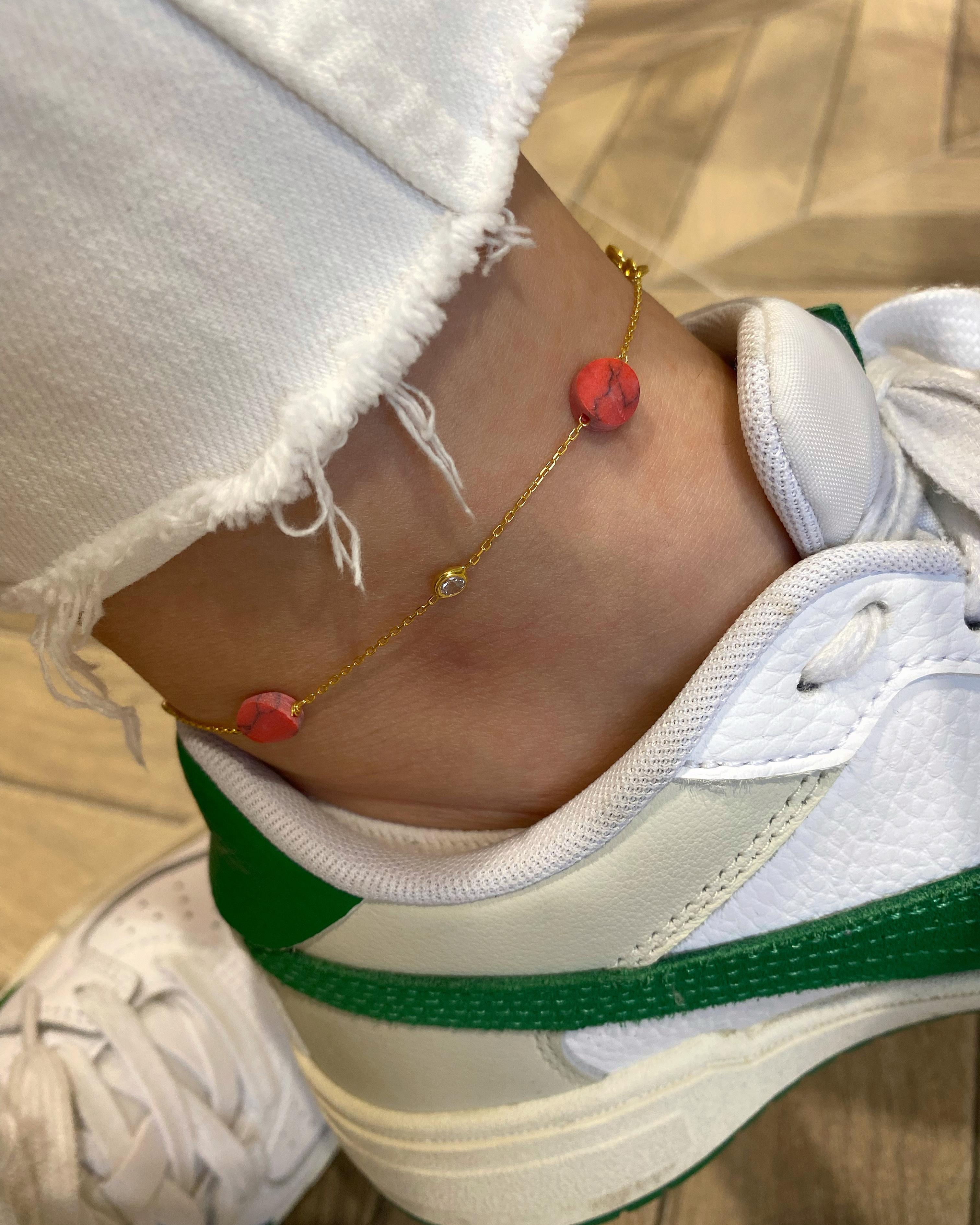 Kadın Gümüş Doğal Taşlı Hal Hal