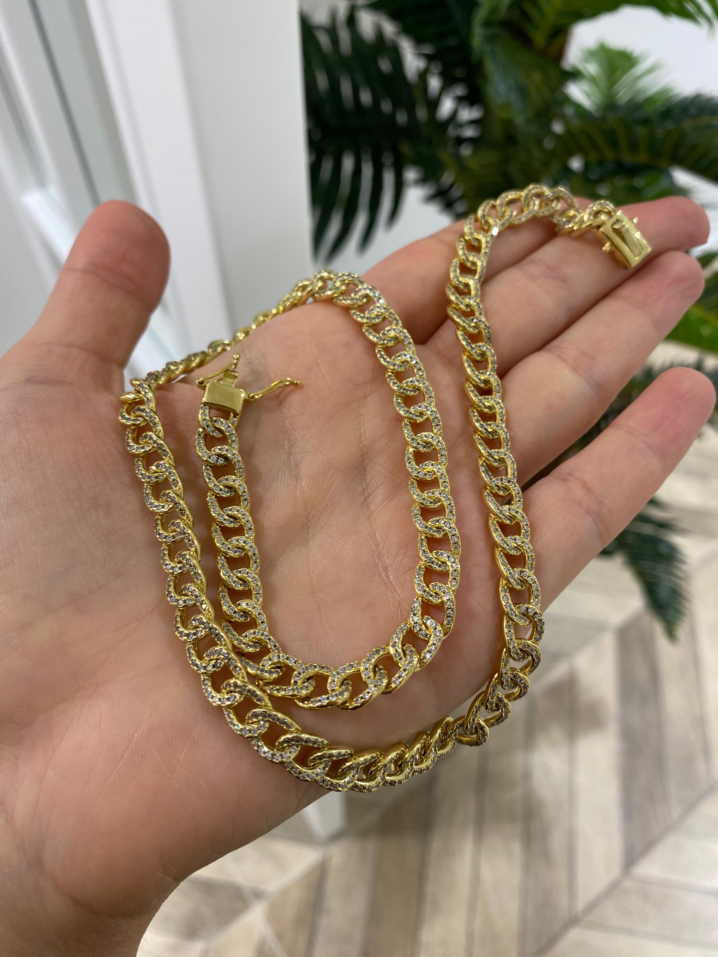 Kadın Gümüş Gold Taşlı Gurmet Kolye