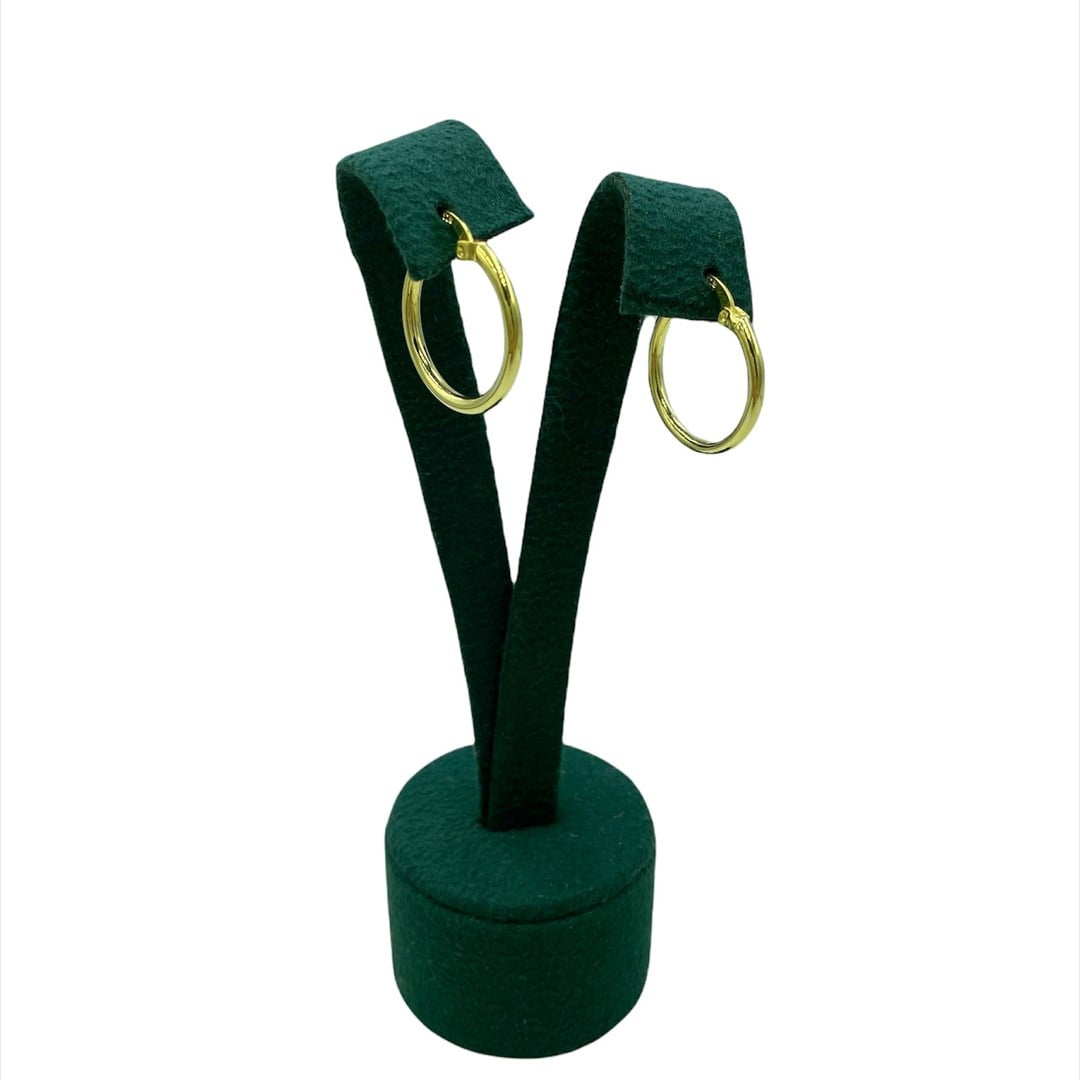 Kadın Gümüş Halka Küpe (2cm)