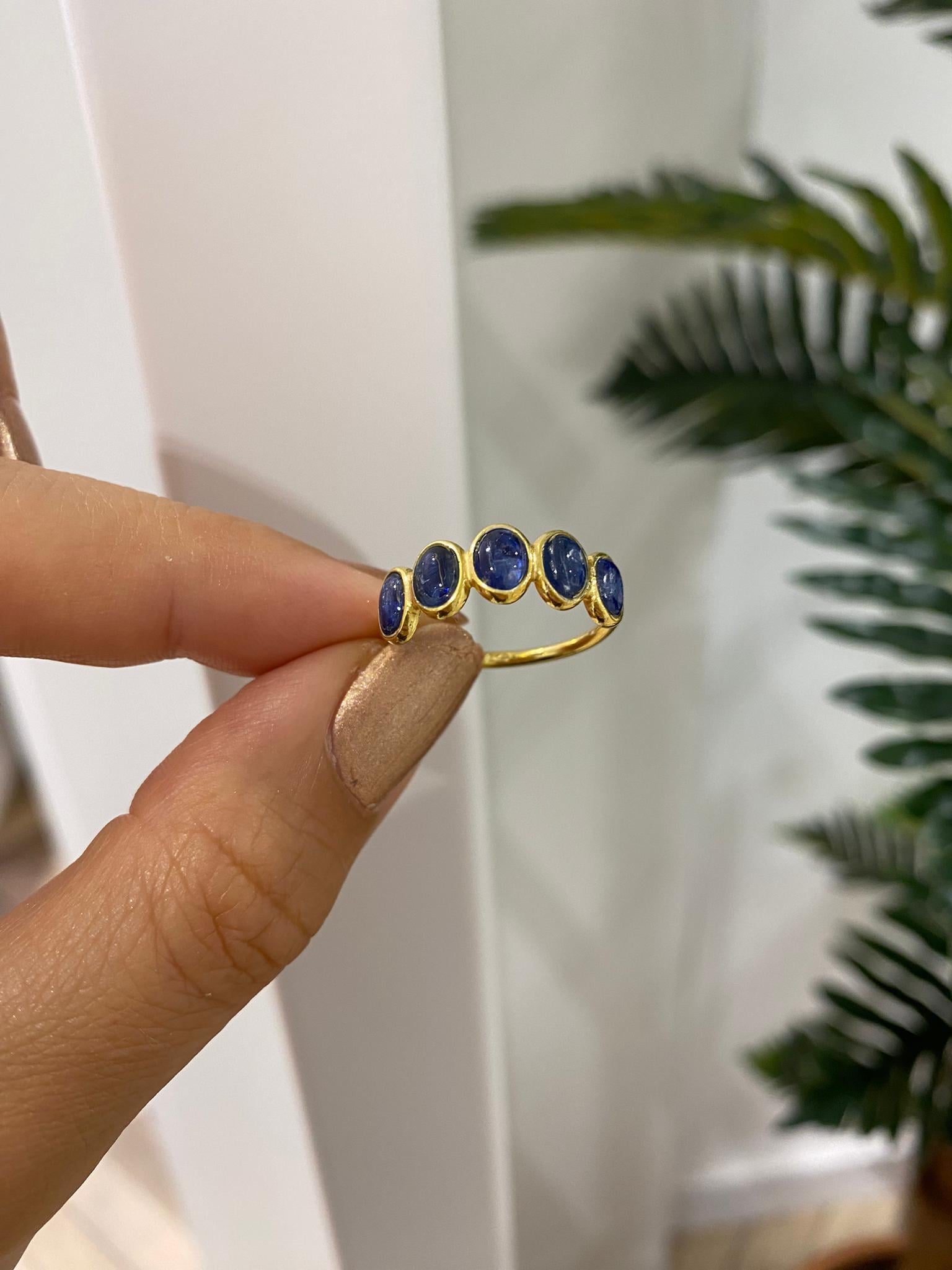 Kadın Gümüş Lapis Taşlı Yüzük