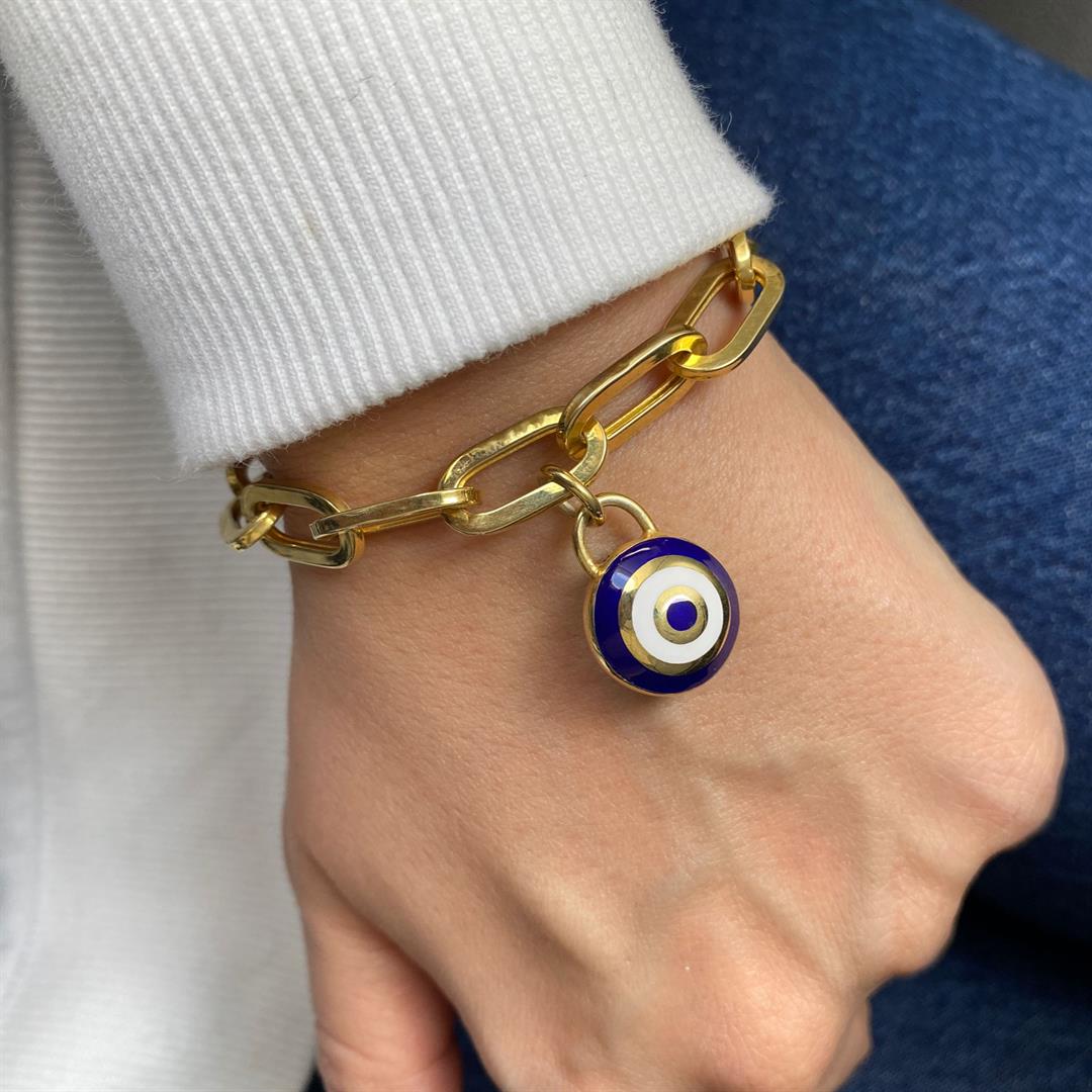 Kadın Gümüş Mineli Bileklik