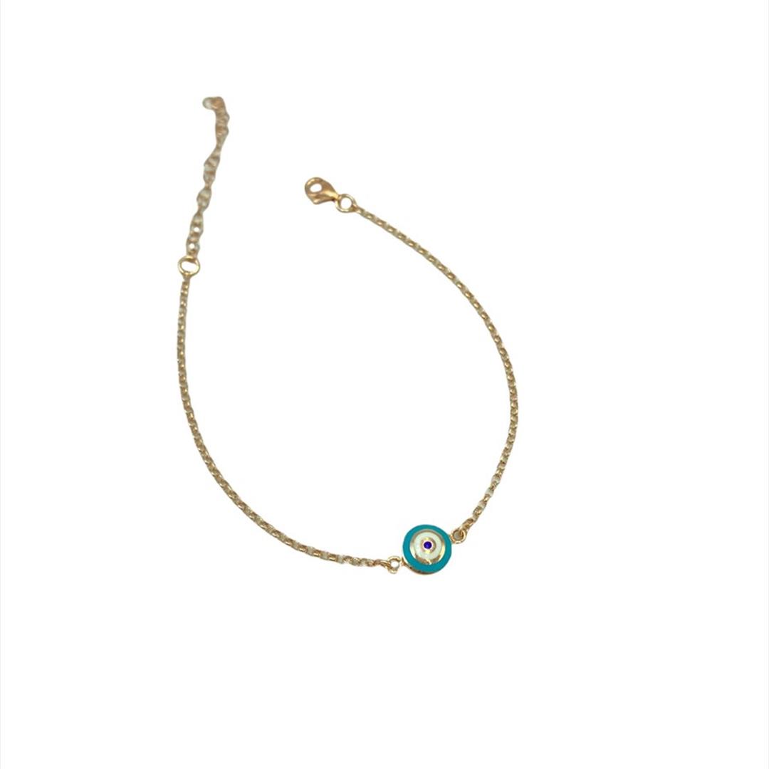 Kadın Gümüş Mineli Bileklik