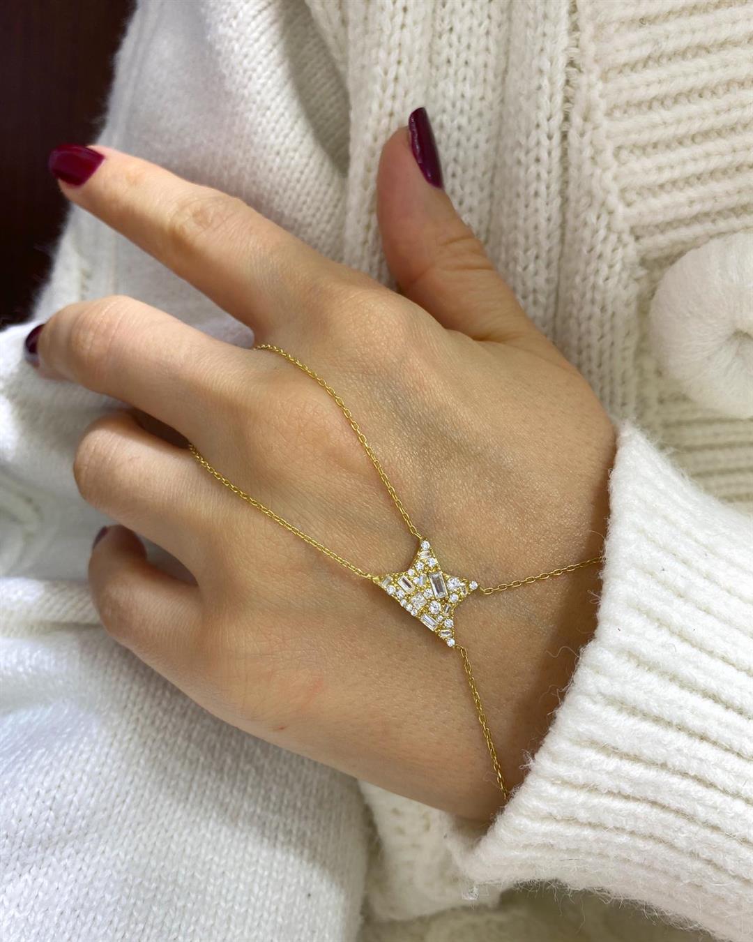 Kadın Gümüş Yıldız Şahmeran