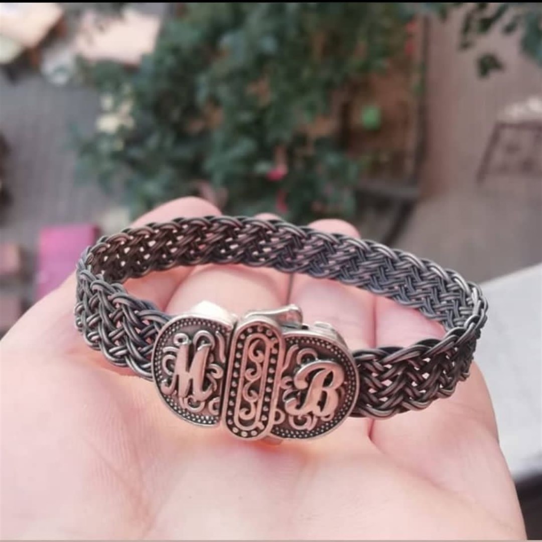 Kişiye Özel Harfli Kazaziye Bileklik