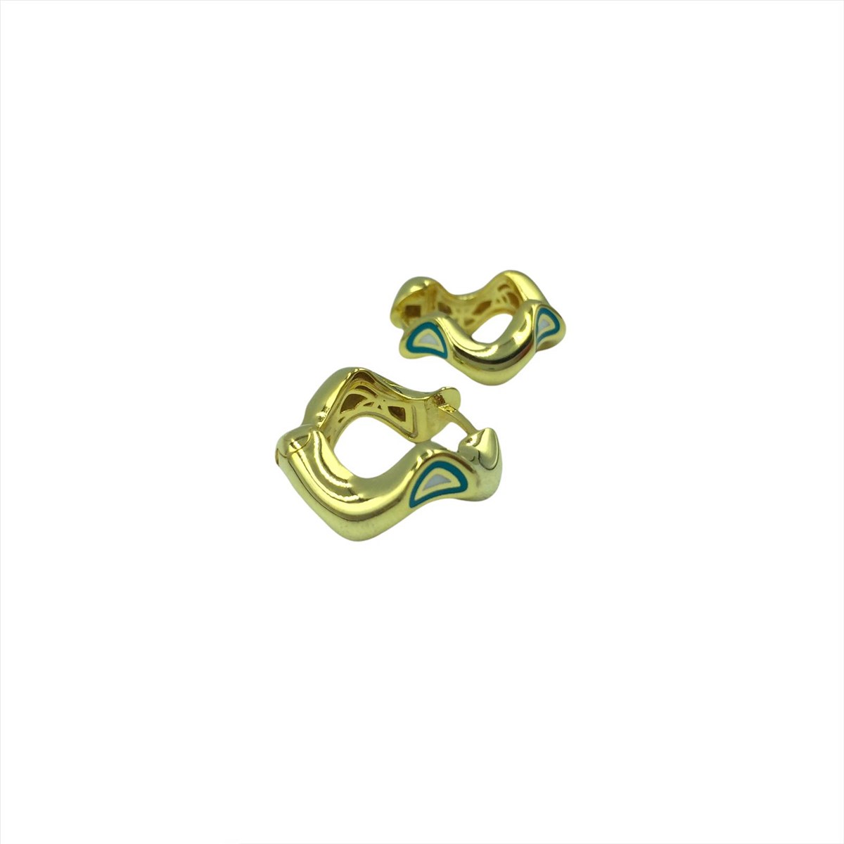 Mineli Oval Küpe