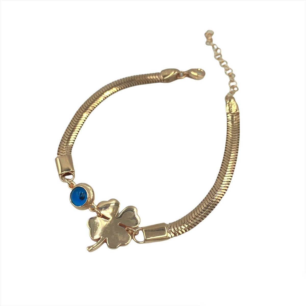 Nazar Boncuklu Yonca Bileklik