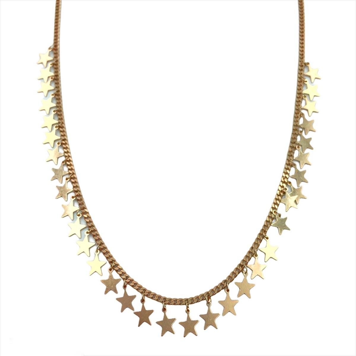 Sıralı Yıldız Kolye