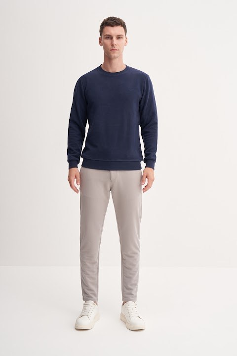 Cazador Erkek  Caz 56400 Selanik Bıs.Yk. Sweat İndigo