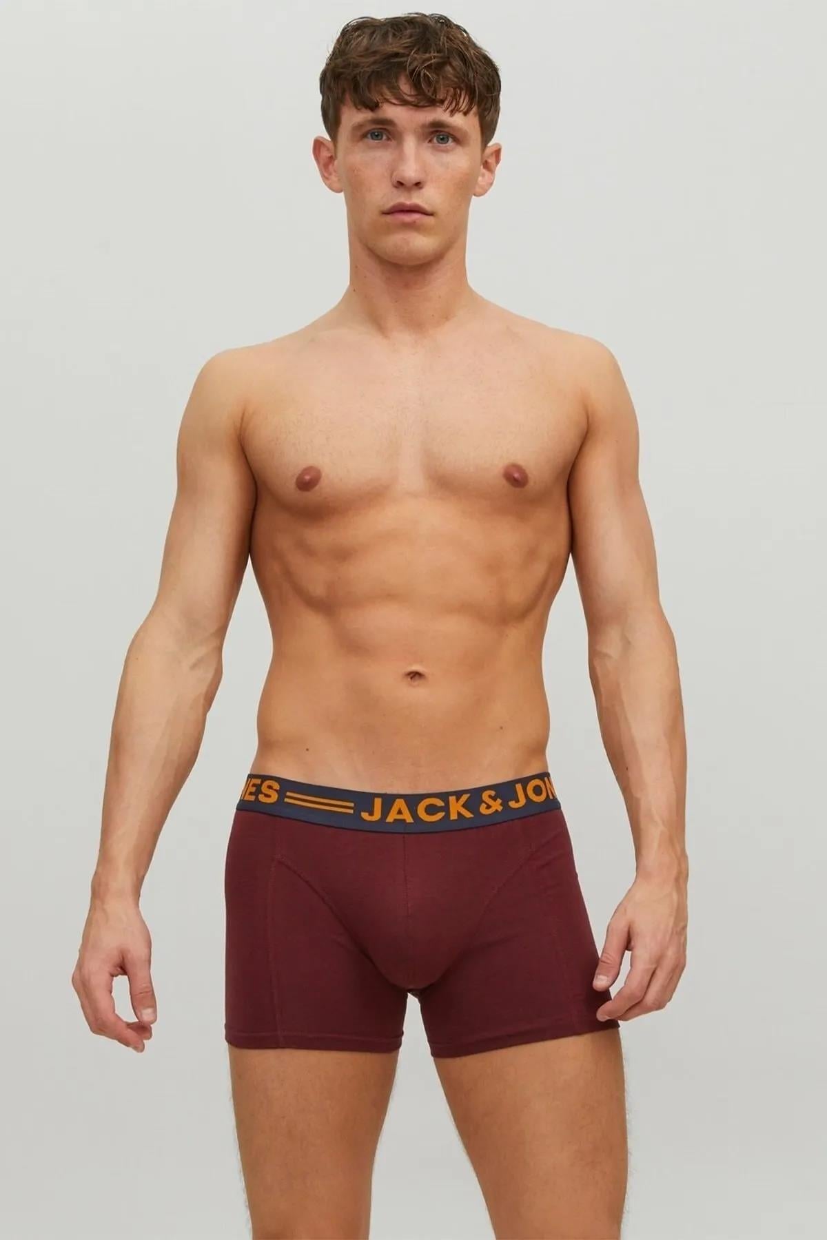 Jack&Jones Addıtıonals Erkek 12113943 Çamaşır Bordo