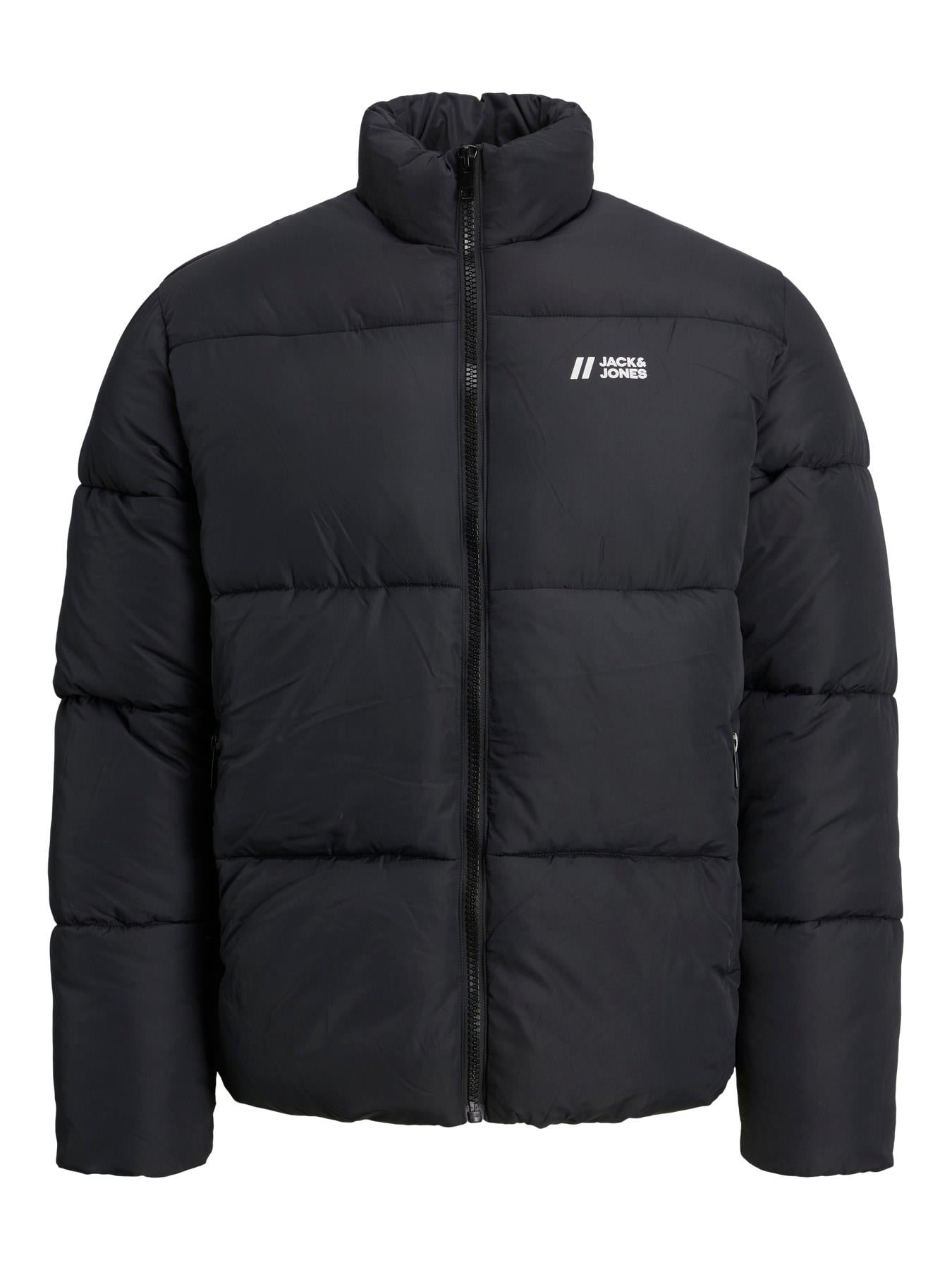 Jack&Jones  Erkek 12238745 Jjmax Puffer Jacket Siyah