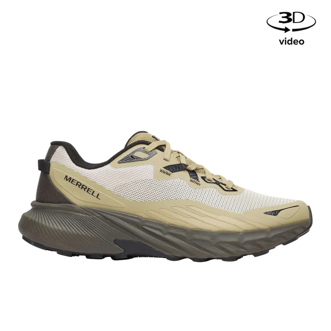 Merrell Erkek J00003282 Agılıty Traıl Patika Koşusu Ayakkabısı / Burlap Standart