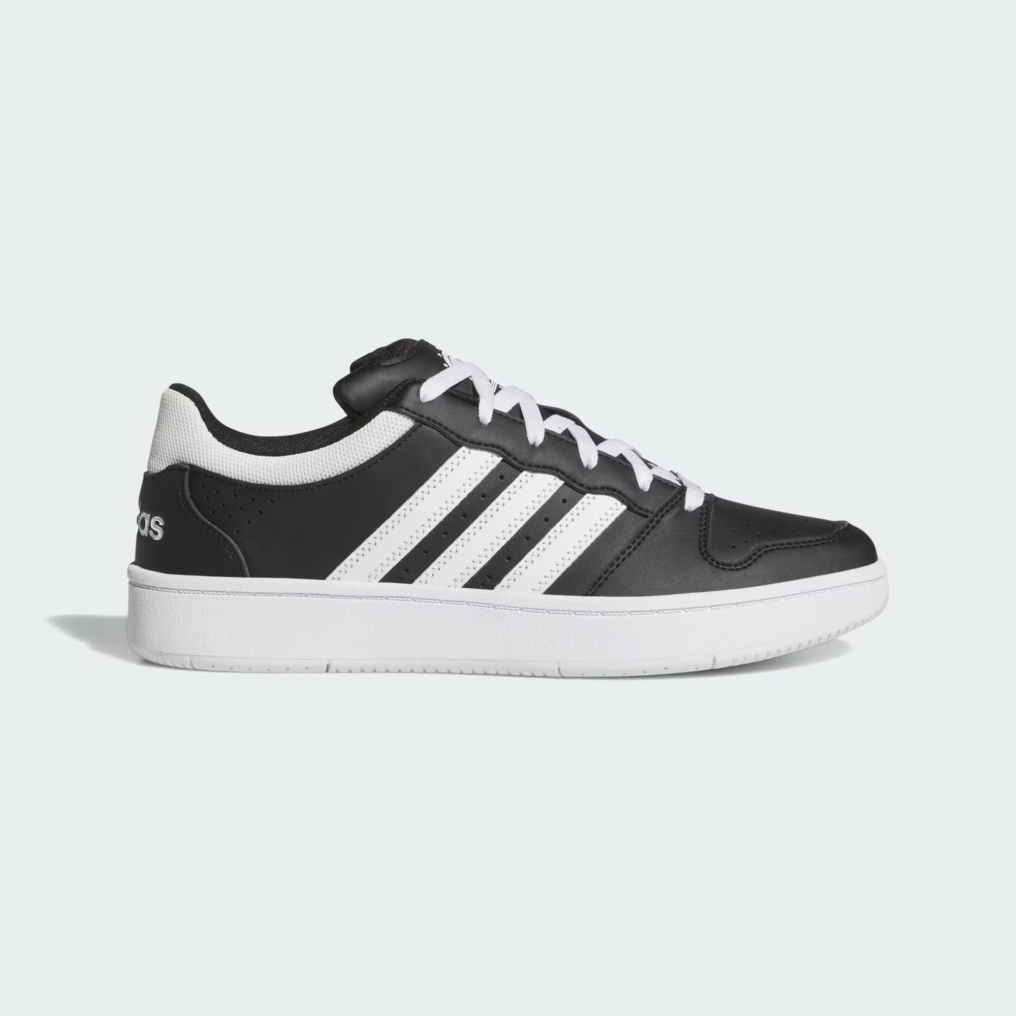 Adidas Erkek KI1056 Hoops Classic Siyah-Beyaz