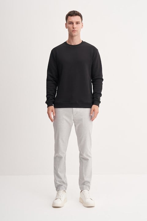 Cazador Erkek  Caz 54250 3Ipl. Bıs.Yk. Sweat Siyah