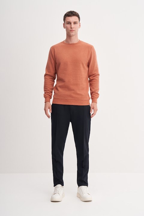 Cazador Erkek  Caz 56400 Selanik Bıs.Yk. Sweat Oranj