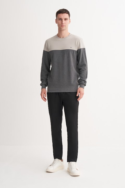 Cazador Erkek  Caz 56420 Selanık Bıs.Yk. Sweat Gri