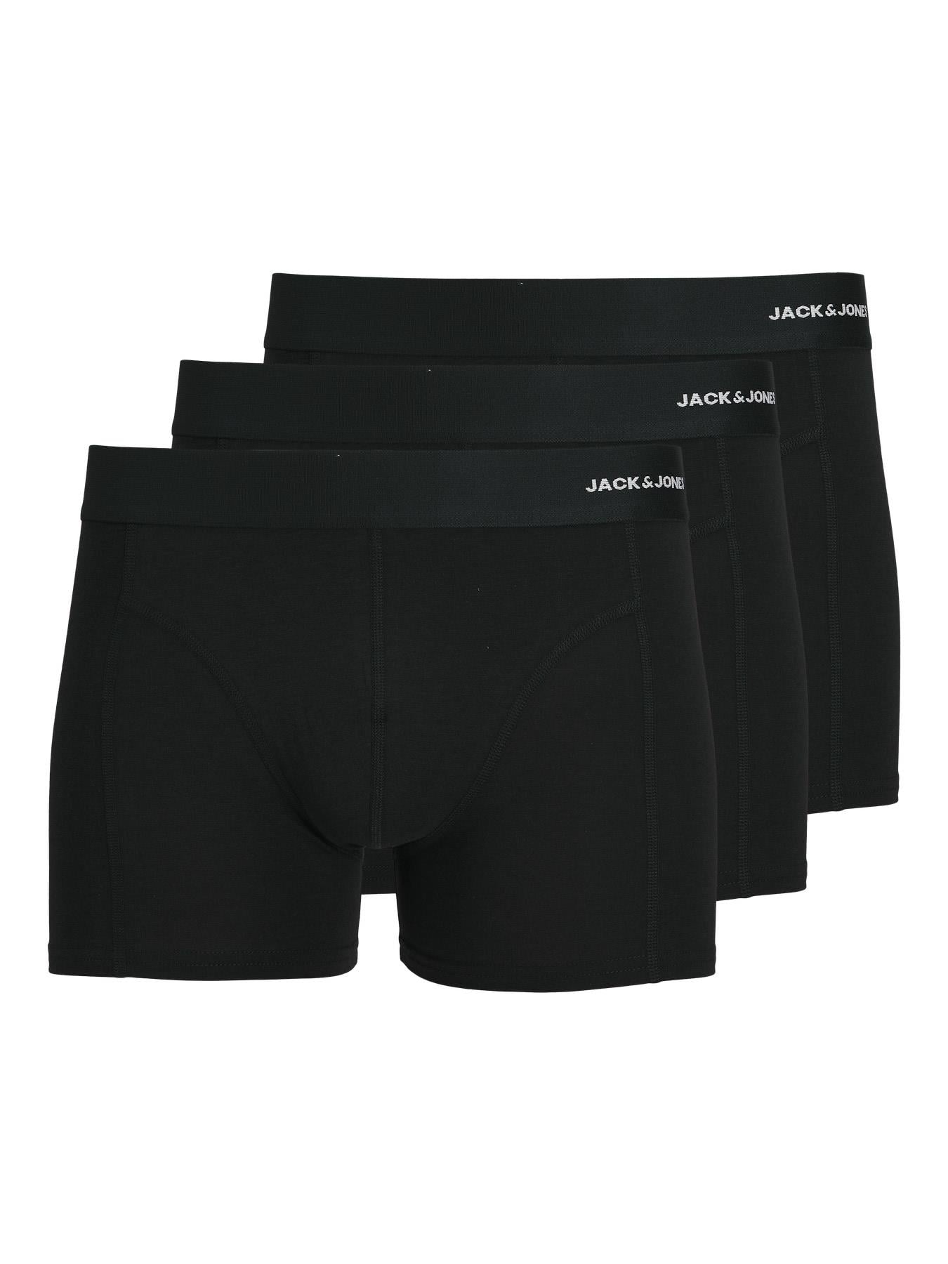 Jack&Jones Addıtıonals 12198852 Çamaşır 3'Li Siyah