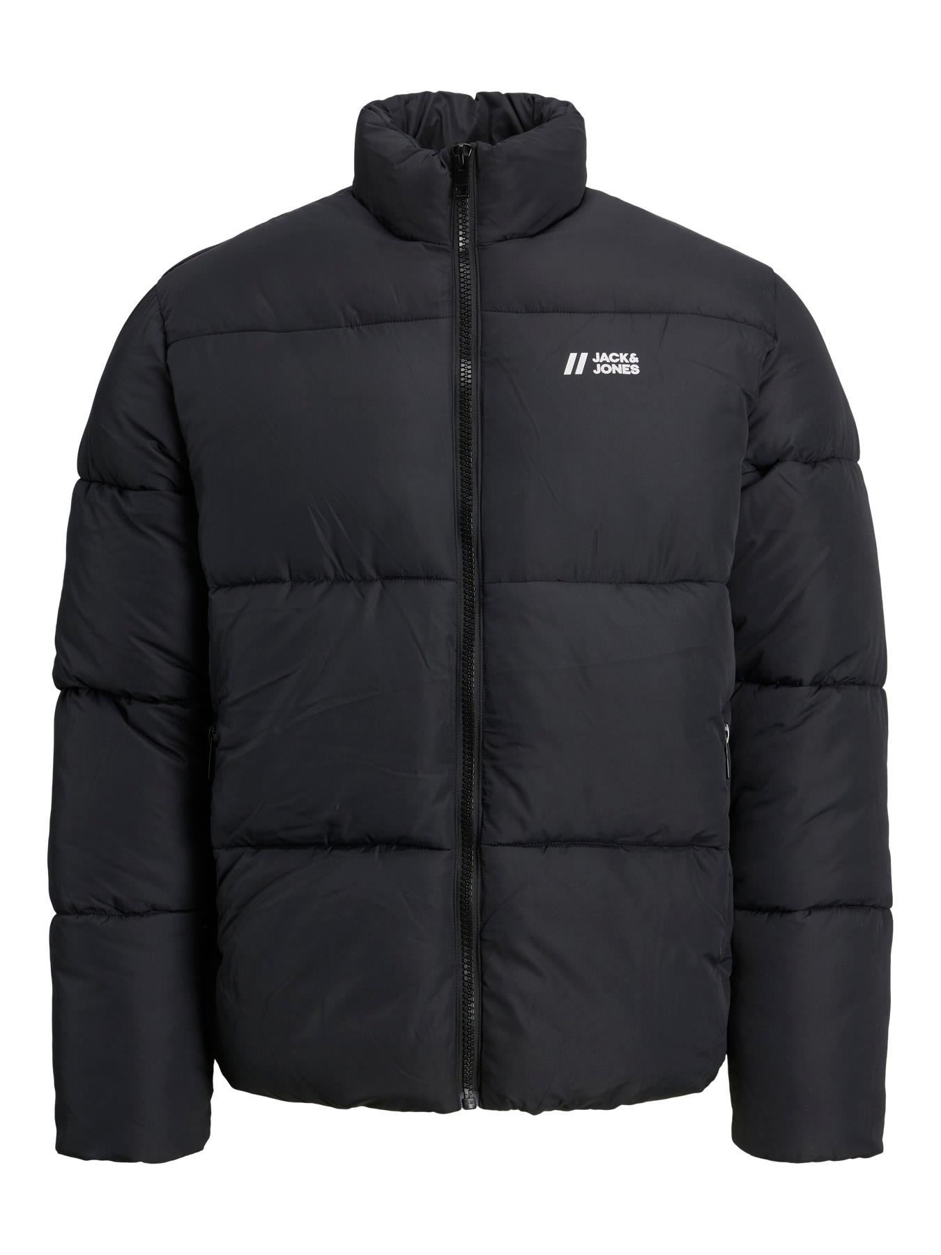 Jack&Jones  Erkek 12238745 Jjmax Puffer Jacket Siyah