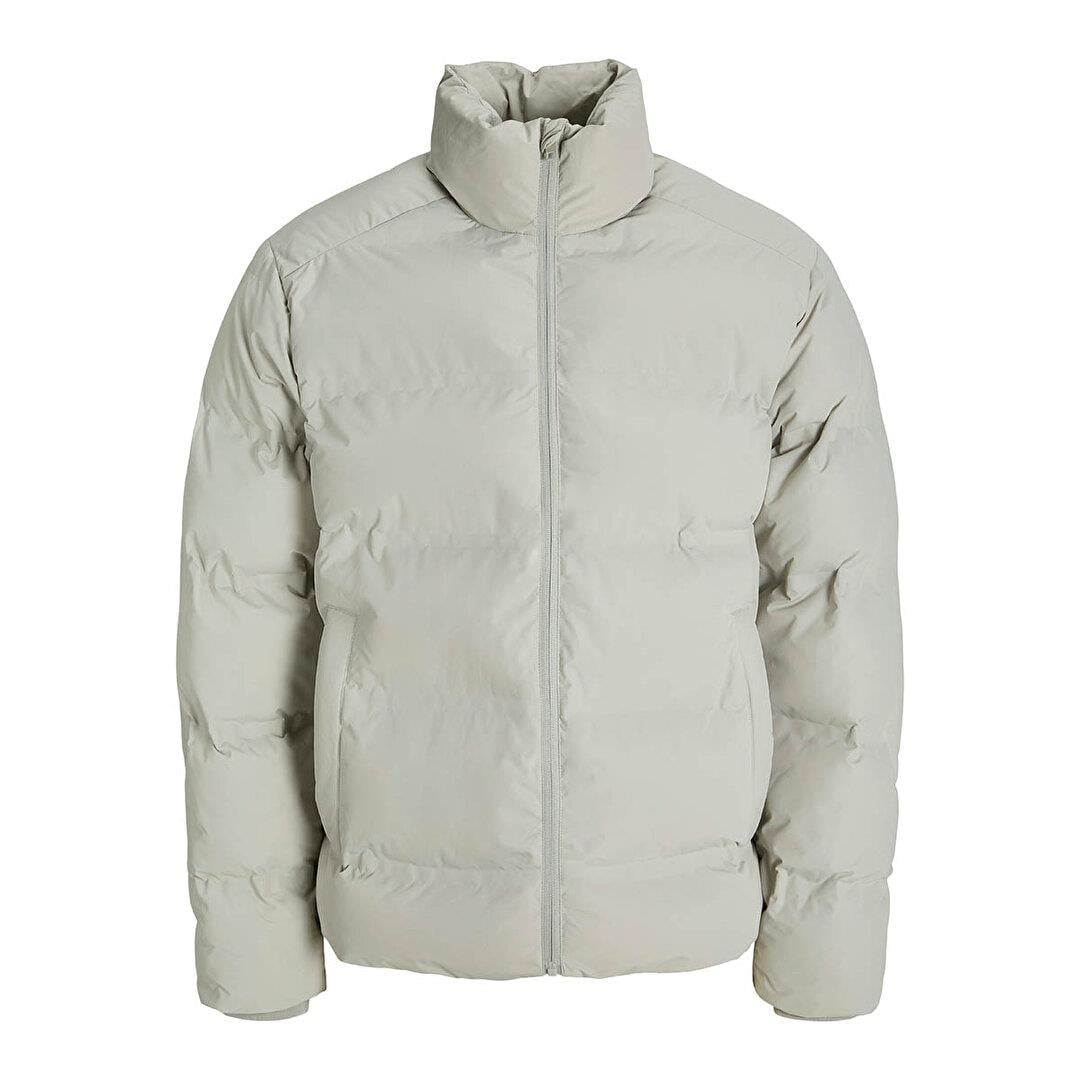 Jack&Jones Erkek 12278750 Jjesoho Puffer Collar Sn Krem