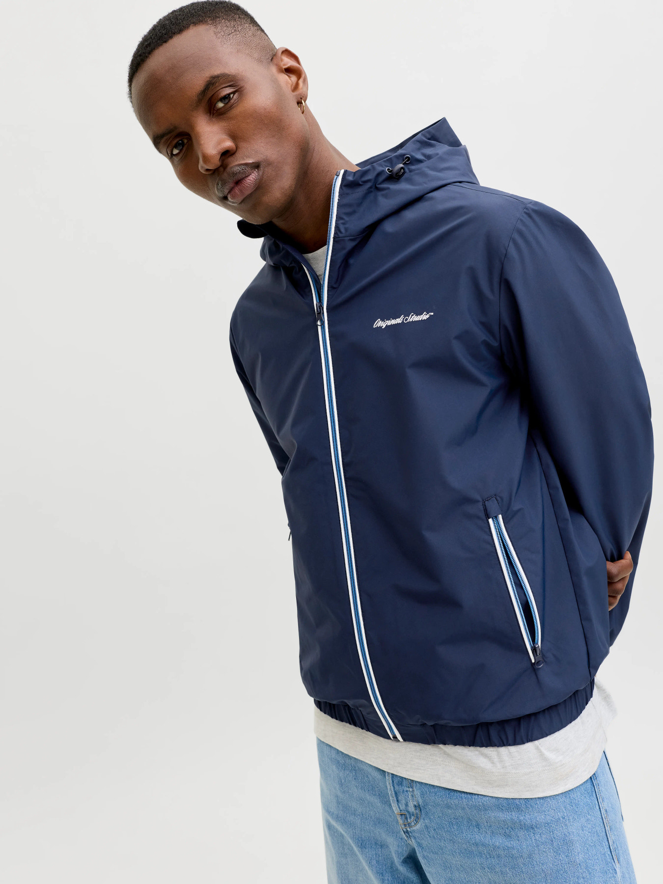Jack&Jones Orıgınals Erkek 12291690 Jornantucket Lıght Jacket Lacivert