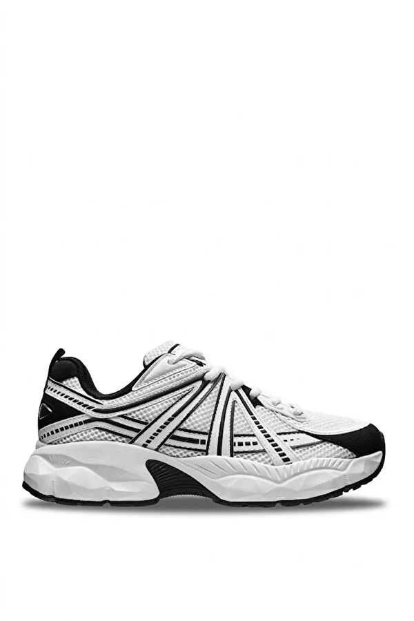 Lescon Kadın Artura Sneakers Spor Ayakkabı BEYAZ/SİYAH