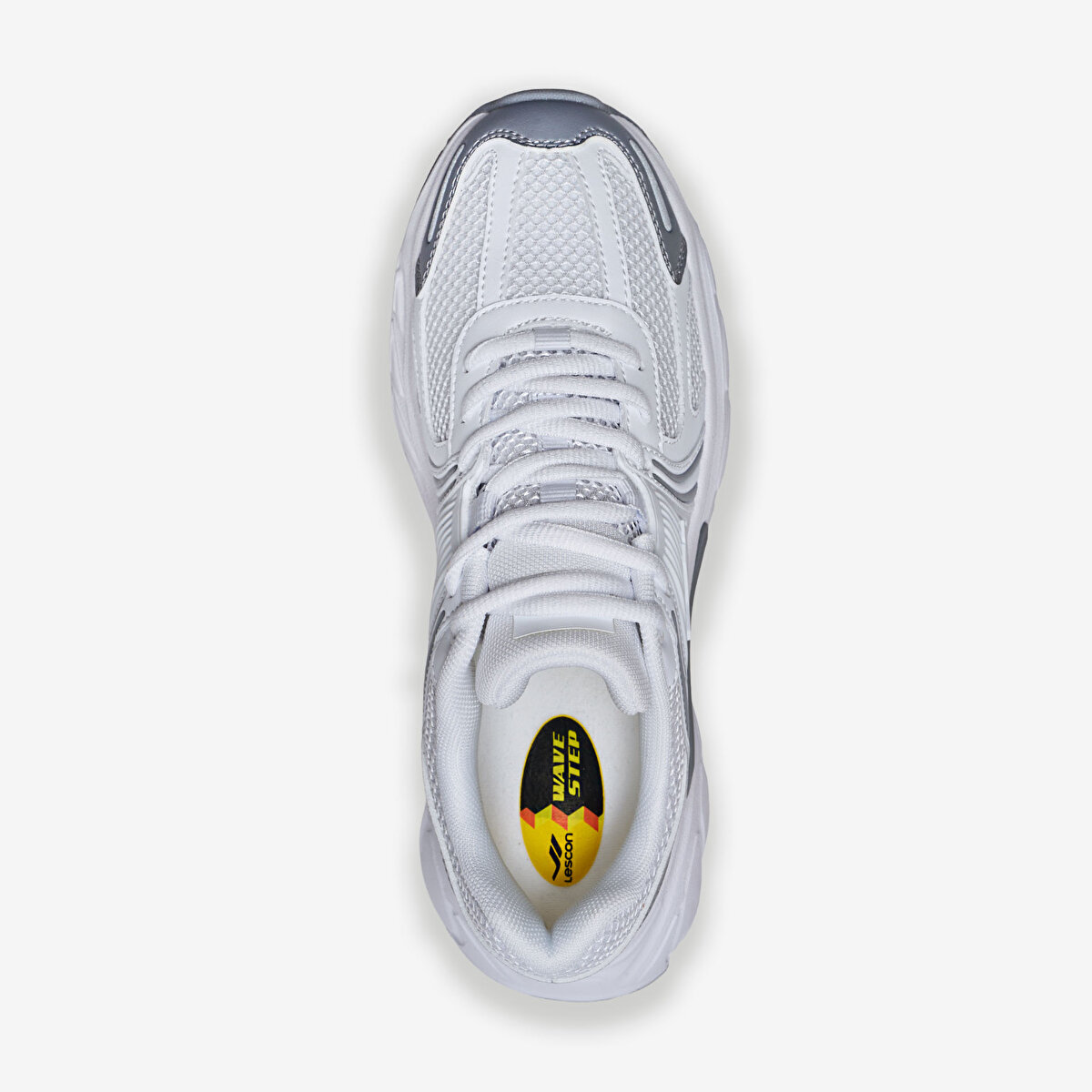 Lescon Kadın Megaron Sneakers Spor Ayakkabı Beyaz