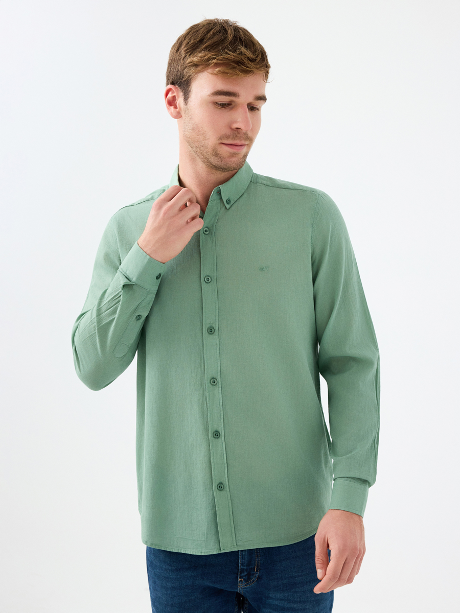 Loft Erkek 2039536 Gömlek A.Yeşil