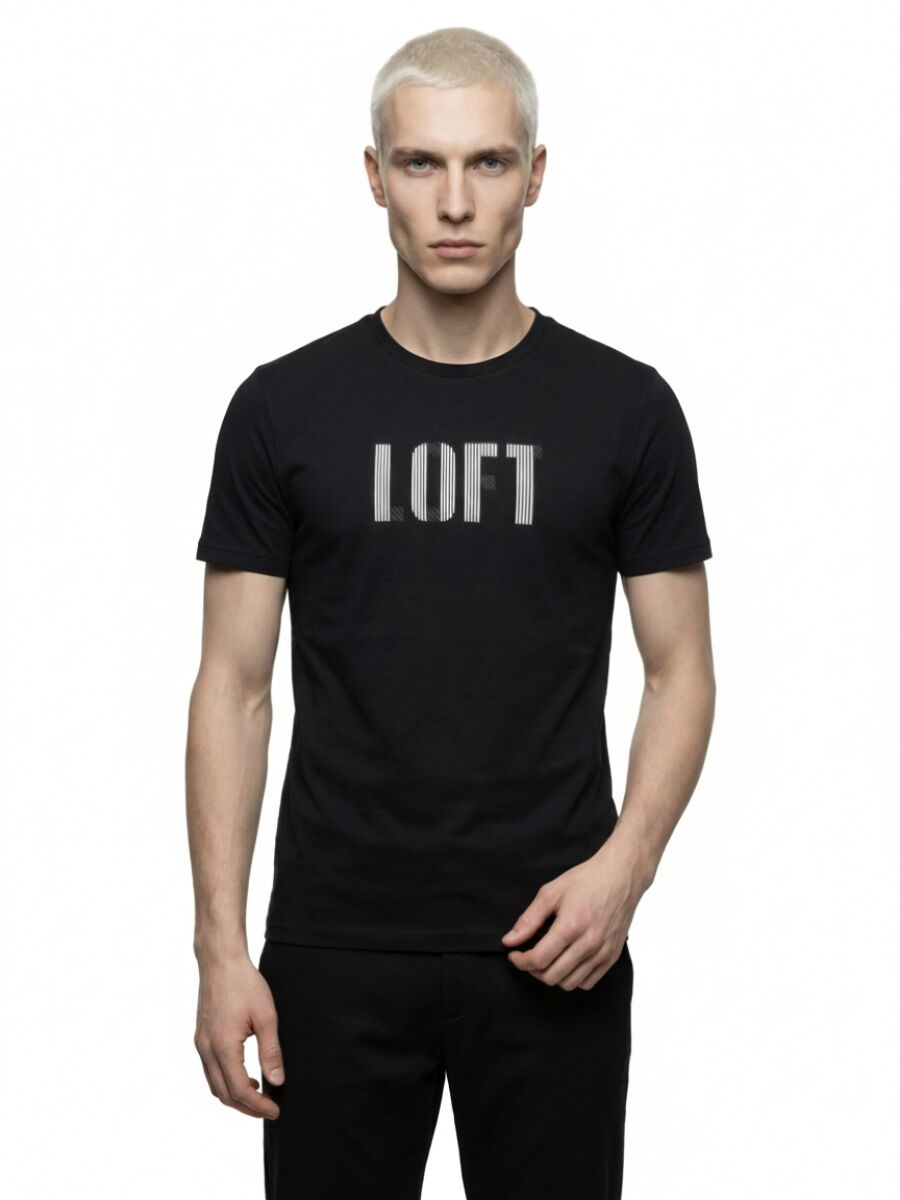 Loft Erkek 2042338 T-Shırt Siyah