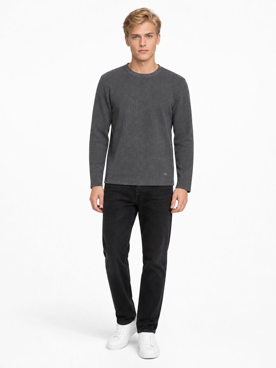 Loft Erkek LF2037183 Sweat Antrasit Melanj