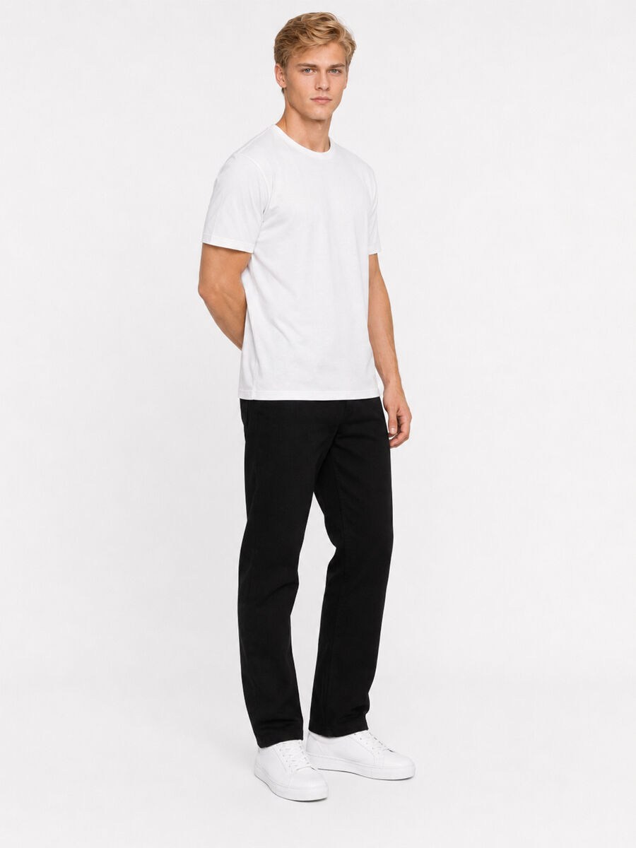 Loft Erkek LF2038850 T-Shirt Kırık Beyaz