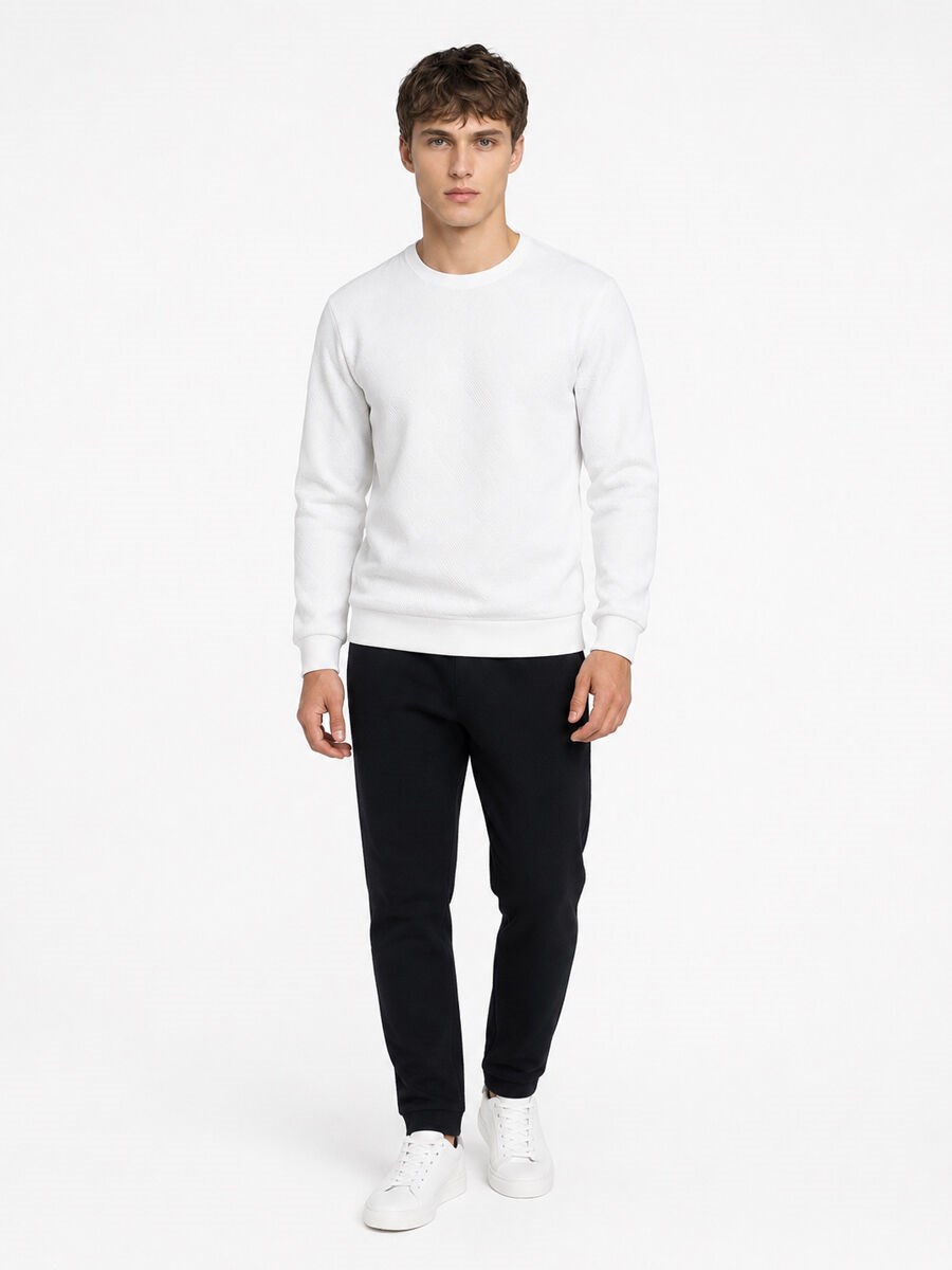 Loft Erkek LF2040993 Sweat Beyaz